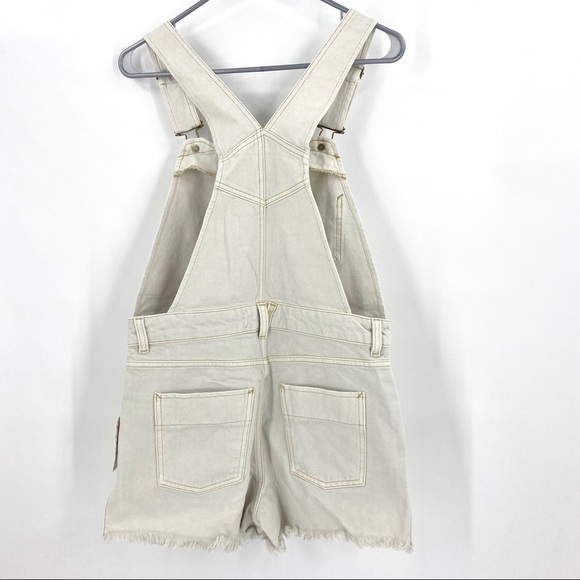 Free People Sunkissed Shortall Overalls NWT size 4 - Picture 9 of 12